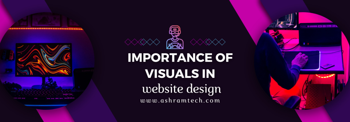 Importance of visuals in website design