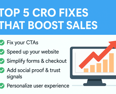 CRO fixes that boost sales